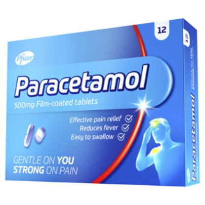 Picture of Pfizer Paracetamol 500G 12's x24